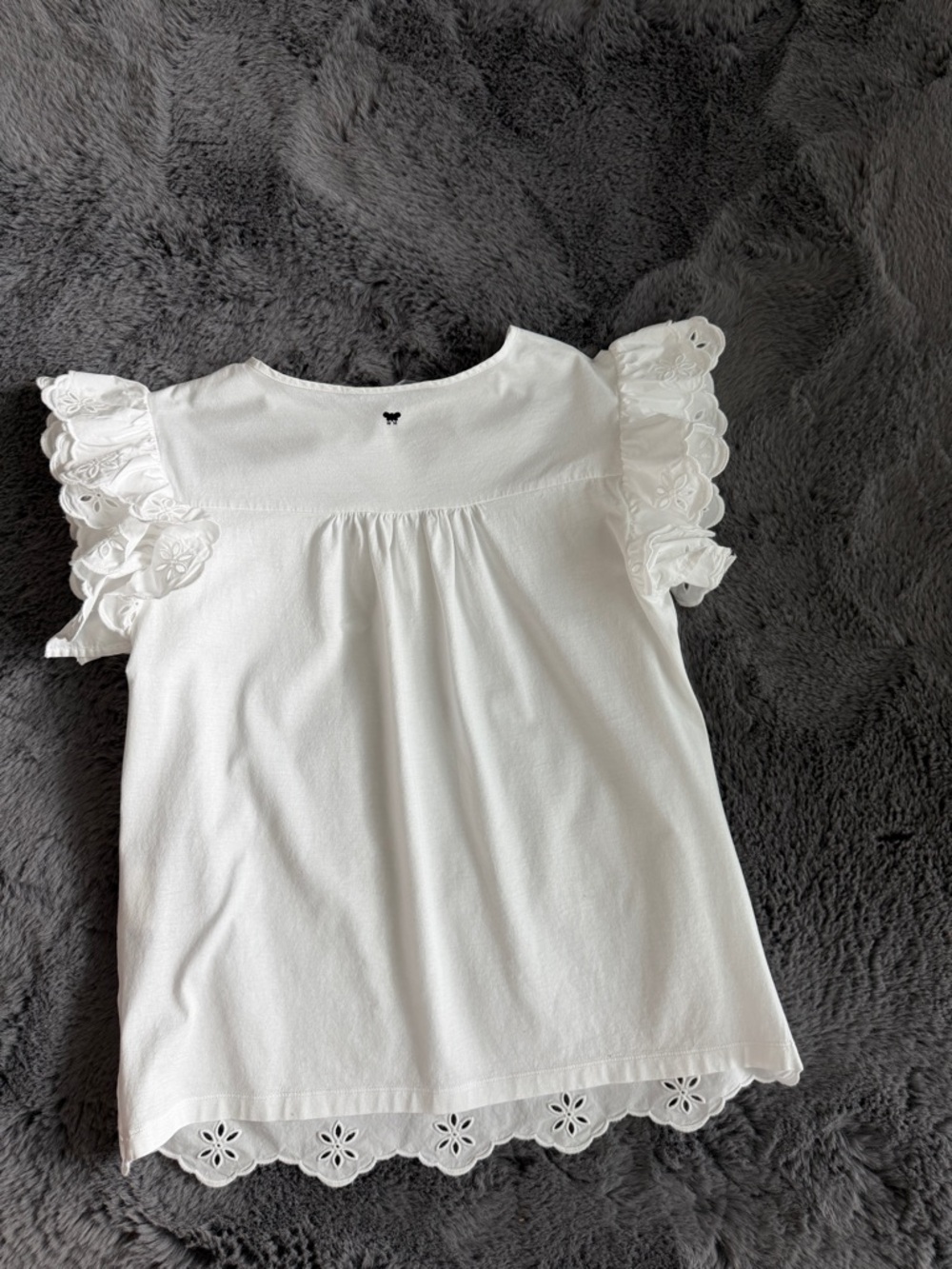 Weekend MaxMara White Cotton Poplin Top - Picture 2 of 6